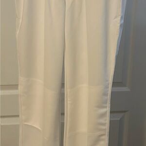 Adidas White‎ Athletic Pants